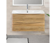 Тумба с раковиной BelBagno Acqua 800-2C-SO-RR Rovere Rustico