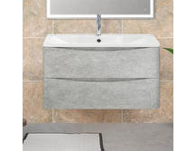 Тумба с раковиной Belbagno Acqua 800-2C-SO-CVG Cemento Verona Grigio