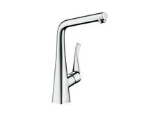 Смеситель для кухни Hansgrohe Metris 14822000 с поворотным изливом