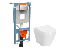 Унитаз с инсталляцией Vitra Integra Round 9004B003-7202