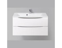 Тумба с раковиной BelBagno Acqua 900-2C-SO-BL Bianco Lucido