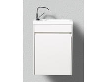 Тумба с раковиной BelBagno Pietra Mini-400-1A-SO-BL-L Bianco Lucido