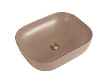 Раковина BelBagno 50х40 BB1302-H316 бежевый матовый