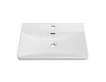 Раковина для мебели BelBagno 61,5х43 BB-8076-3-60 белый глянцевый