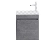 Тумба под раковину BelBagno Pietra Mini-460-1A-SO-SCM-R Stucco Cemento