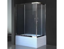 Душевой уголок Royal Bath BP-T-CH 120x80 L прозрачное с поддоном
