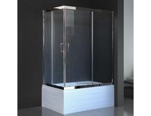 Душевой уголок Royal Bath BP-T-CH 120x80 R прозрачное с поддоном