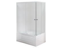 Душевой уголок Royal Bath BP-C-L 100x80 матовое с поддоном