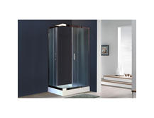 Душевой уголок Royal Bath HPD-C-CH 100x80 рифленое без поддона
