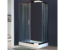 Душевой уголок Royal Bath HPD-C-CH 120x90 рифленое без поддона