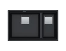 Кухонная мойка Franke Kubus 2 KNG 120 оникс