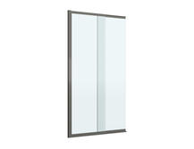 Шторка для ванны Cezares Slider 150х90 SLIDER-FIX-VF-11-90/150-C-GM оружейная сталь