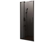 Душевая дверь Cezares Slider 80х195 Slider-B-1-80/90-GRIGIO-NERO матовая