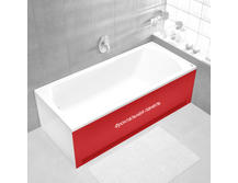 Фронтальный экран для ванны Cezares SLIM CENTRAL-180-SCR-W37