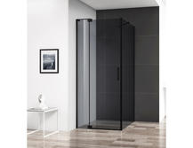 Душевой уголок Cezares 90х90 Slider-AH-1-90-90/100-GRIGIO-NERO