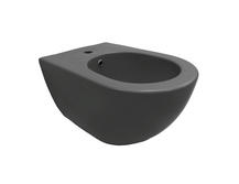 Подвесное биде Creavit Free FE510-00AM00E-0000 антрацит матовый