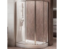 Душевой уголок BelBagno DUE-RH-2-120/80-C-Cr