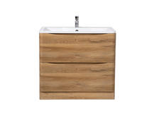 Тумба с раковиной BelBagno Acqua 1000-2C-PIA-RR Rovere Rustico