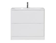 Тумба с раковиной BelBagno ACQUA-1000-2C-PIA-BL