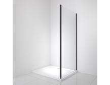 Боковая панель BelBagno Luce 195х90 LUCE-90-FIX-C-NERO