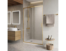 Душевая дверь BelBagno Luce 195х120 LUCE-BF-1-120-C-ORO