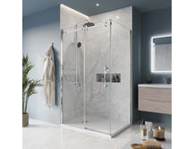 Душевой уголок BelBagno Marino 110х90 MARINO-AH-1-110/90-C-Cr