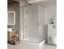 Душевой уголок BelBagno Luce 120х100 LUCE-AH-22-120/100-P-Cr