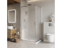 Душевой уголок BelBagno Luce 100х80 LUCE-AH-2-100/80-P-Cr