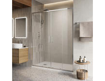 Душевая дверь BelBagno Luce 195х160 LUCE-BF-2-160-C-Cr