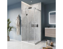 Душевой уголок BelBagno Marino 100х80 MARINO-AH-2-100/80-C-CR
