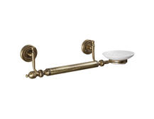 Полотенцедержатель Caprigo Royal 6716 c/br с мыльницей