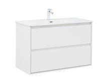 Тумба с раковиной Aquanet Милан 100