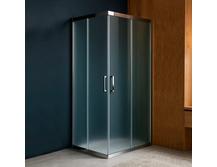 Душевой уголок Royal Bath HPD-C-CH 90x90 рифленое без поддона