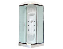 Душевая кабина Royal Bath 80HP7-WC-CH белое/матовое