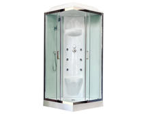 Душевая кабина Royal Bath 90HP7-WT-CH белое/прозрачное