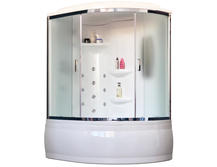 Душевой бокс Royal Bath 170ALP-C-CH L матовое