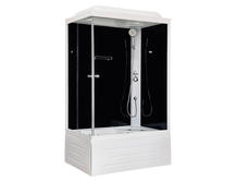 Душевая кабина Royal Bath RB8120BP5-BT-R черное/прозрачное