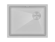 Кухонная мойка Paulmark Lumi 55Uni-Skew 55х44 LU55SK-WH