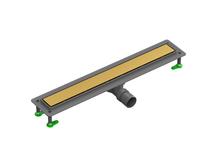 Душевой лоток Ctesi Flow line gold 70 BK4024540/1