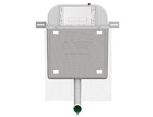 Инсталляция для унитаза Ctesi Simple BK0200200 с кнопкой BK0202101 белый