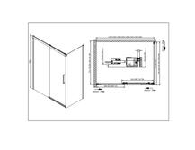 Душевой уголок Cezares 80х120 LUX-SOFT-W-AH-1-120/80-C-Cr-IV