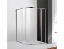 Душевой уголок Cezares 130х130 Molveno-R-11-100+30-C-Cr-IV