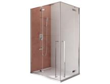 Душевой угол Cezares 90х120 Liner-AH-2-120/90-C-Cr-L
