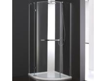 Душевой уголок Cezares 100х100 Bergamo-W-R-1-100-ARCO-C-Cr-L-IV