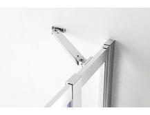 Душевой уголок Cezares 110х120 Molveno-AH-22-120/110-C-Cr-IV