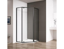 Душевой уголок Cezares 90х90 ECO-O-P-1-90-C-NERO