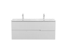 Тумба под раковину Cezares Duet-N-1200-2C-SO-2-BL Bianco Lucido
