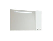 Зеркало для ванной Акватон Диор 80 1A168002DR01R шкафчик справа
