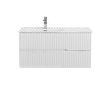 Тумба под раковину Cezares Duet-N-1000-2C-SO-BL-L bianco lucido