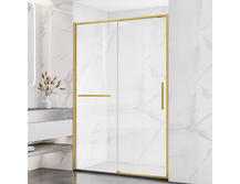 Душевая деврь Vincea Slim Soft 200х110 VDS-1SS110CLG брашированное золото